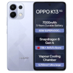 OPPO K13 5G with 7000mAh and 80W SUPERVOOC Charger In-The-Box (Icy Purple, 256 GB)  (8 GB RAM)