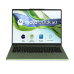 MOTOROLA Motobook 60 Full Metal OLED (i5 14th Gen) Intel Core 5 (Series 2) 210H - (16 GB/512 GB SSD/Windows 11 Home) 14IRH10R Thin and Light Laptop  (14 Inch, PANTONE Bronze Green, 1.4 Kg, With MS Office)