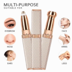 SAFARTRADERS Eyebrow Trimmer & Facial Hair Removal for Women, 2 in 1 Eyebrow Razor Eyebrow Thread  (1 m, Pack of1)